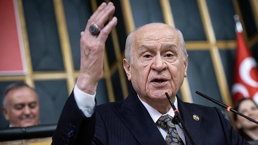 MHP Lideri Bahçeli: CHP’nin kürsü işgali kabul edilemez
