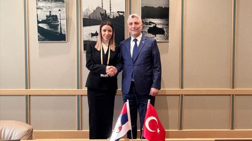 Bakan Bolat, Sırbistan Başbakan Yardımcısı ve Ekonomi Bakanı Mesaroviç ile görüştü