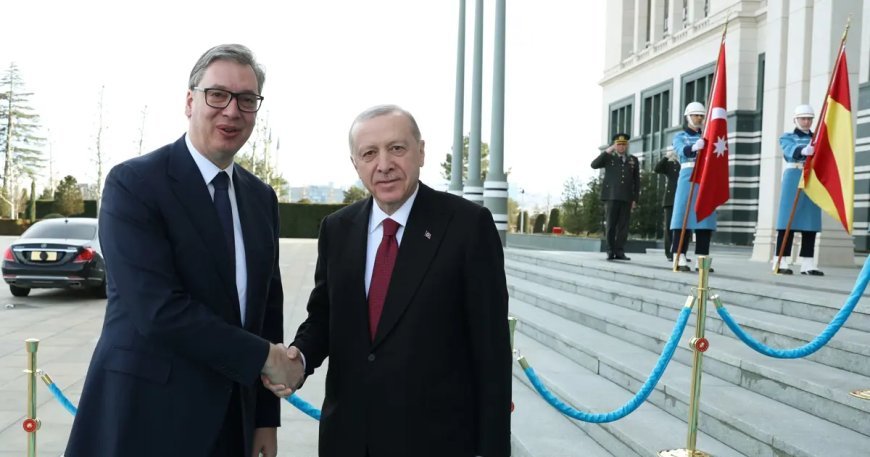 Cumhurbaşkanı Erdoğan, Vucic ile bir araya geldi. "Barış ve huzurun tesisi için çalışıyoruz"