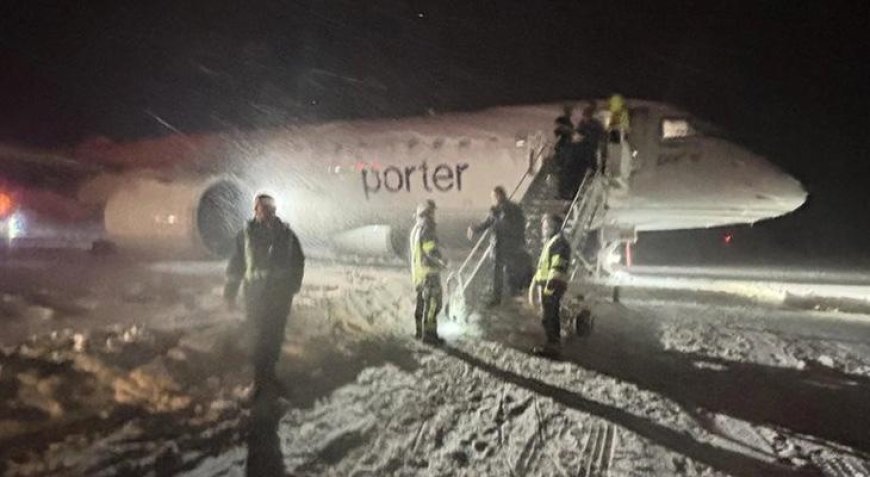 64 kişilik yolcu uçağı kayarak pistten çıktı! 2 buçuk saatlik zamanla yarış