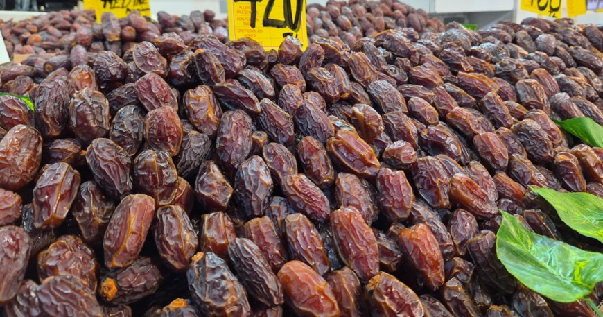 Ramazan hazırlıklarında hurma, helva ve tahine yoğun talep