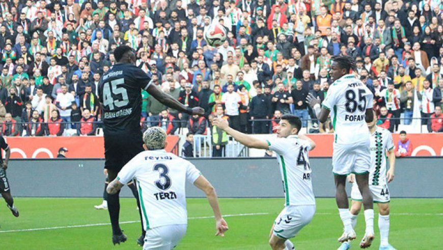 Diyarbakır'da puanlar paylaşıldı!