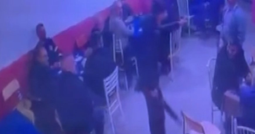 Köy kahvehanesine pompalı tüfekli saldırı