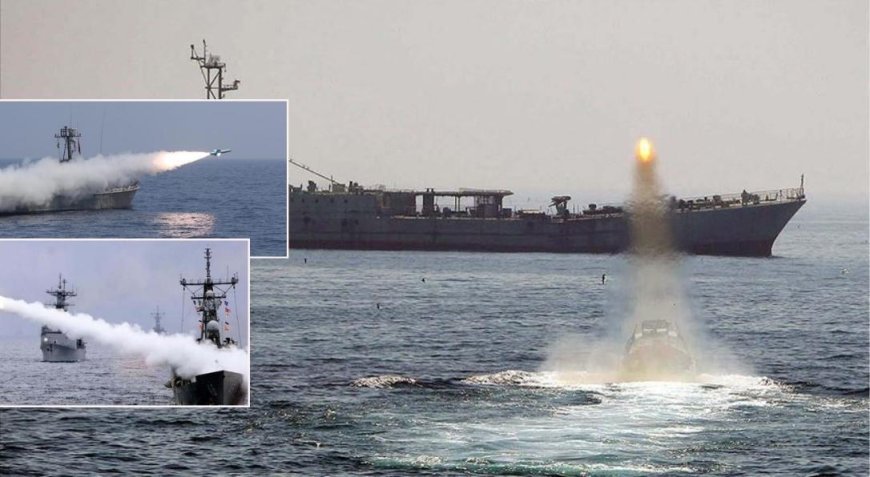 Üç ülkenin ordusu aynı anda denize iniyor! Dünyanın gözü İran-Rus-Çin tatbikatında