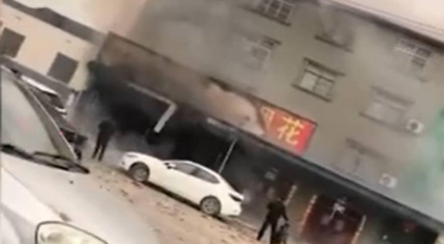 Çin'de havai fişek dükkanında feci patlama! Çok sayıda ölü var