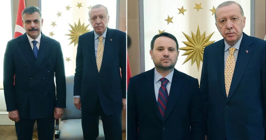 Cumhurbaşkanı Erdoğan yeni bakanları kabul etti