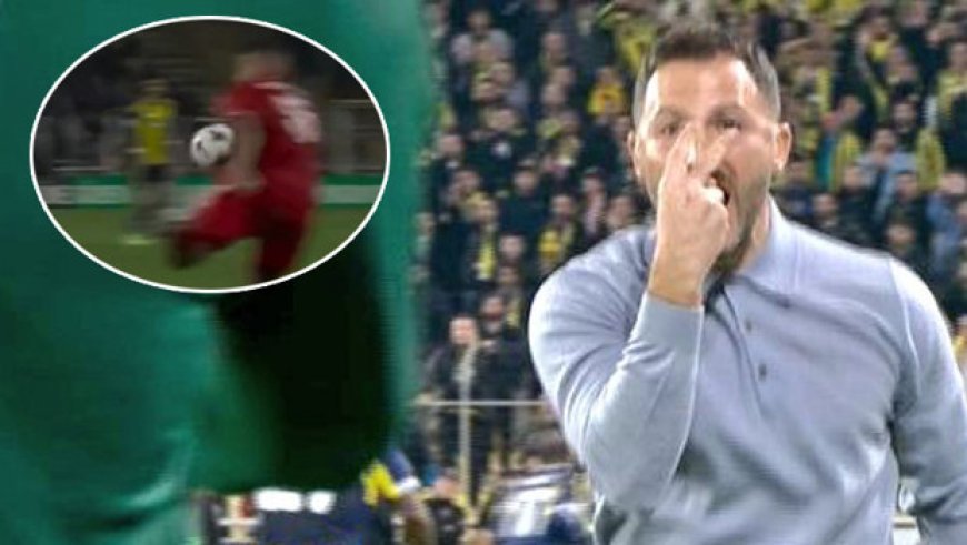 Kadıköy'de hakeme büyük tepki! Fenerbahçe penaltı bekledi, Tedesco sarı kart gördü