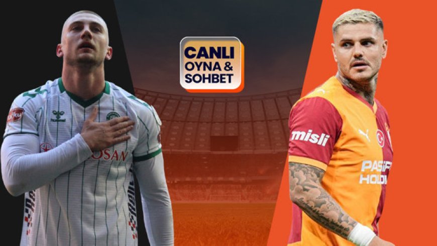 Galatasaray, Konyaspor'a konuk oluyor! Maçın heyecanı Misli'de