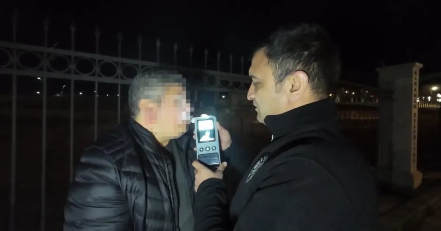 Polisten kaçmaya çalışan alkollü sürücüye 17 bin lira ceza kesildi