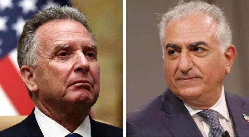 Trump talimat verdi, ABD'li Witkoff ile son İran Şahı'nın oğlu Pehlevi görüştü!