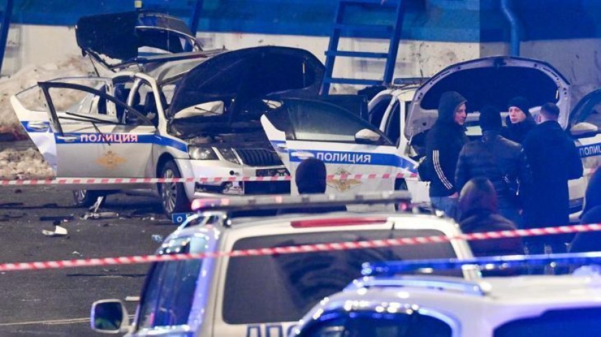 Moskova'da patlama: 1 polis öldü, 2 polis yaralandı