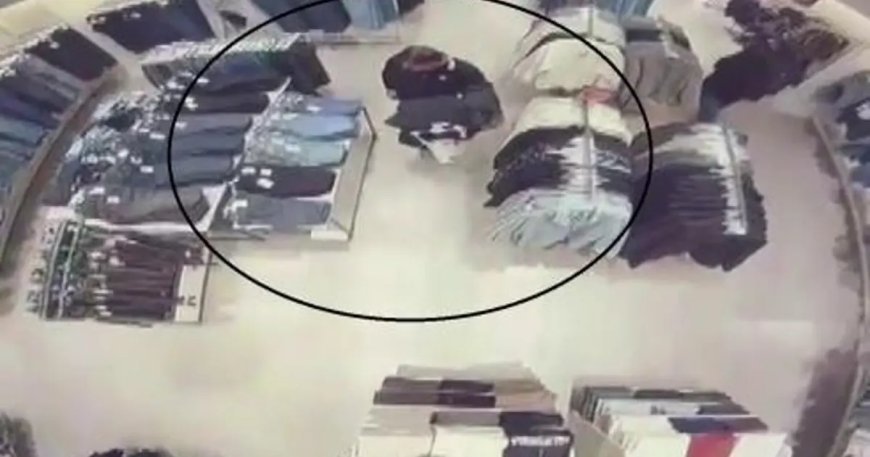 Alışveriş yapar gibi mağazaya girdi, hırsızlık yaptı. 118 suç kaydı ortaya çıktı