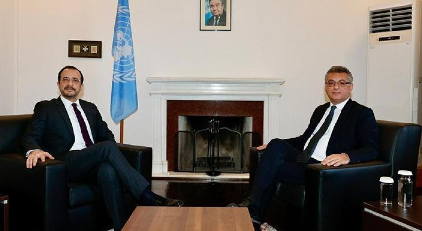 BM katılmadı! KKTC ve GKRY liderleri ilk kez baş başa görüştü