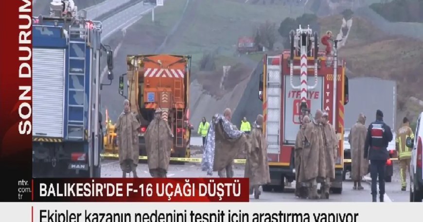 F-16 savaş uçağı düştü, Pilot Binbaşı İbrahim Bolat şehit oldu