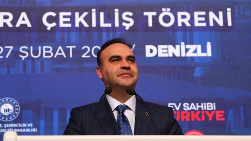 Sanayi ve Teknoloji Bakanı Kacır, Denizli'de ziyaretlerde bulundu