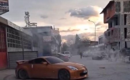 Driftin bedeli ağır oldu! Sürücüye 140 bin TL ceza: Ehliyetine ve aracına el konuldu