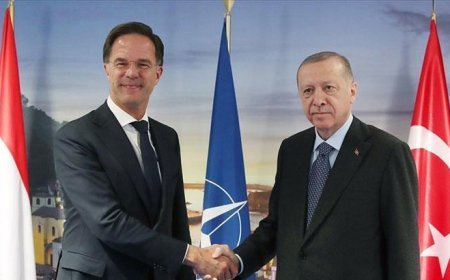 Cumhurbaşkanı Erdoğan NATO Genel Sekreteri Rutte ile görüştü