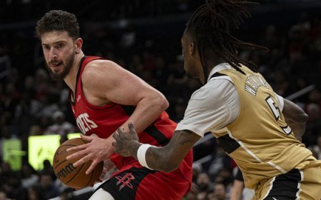 Alperen Şengün'den Wizards karşısında 32 sayı, 13 ribaunt