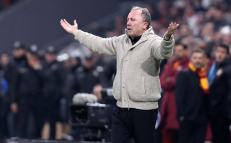 Sergen Yalçın'dan derbi sonrası hakem tepkisi: 'Olacak iş değil!