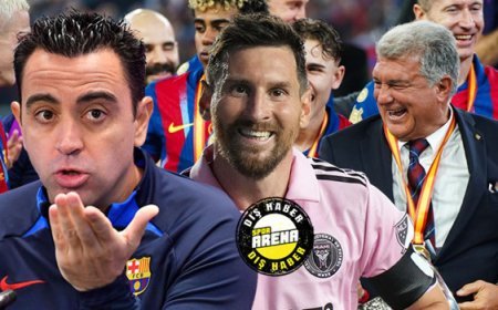 Xavi'den çok çarpıcı Barcelona sözleri: 'Laporta Messi'nin geri dönmesine izin vermedi!'