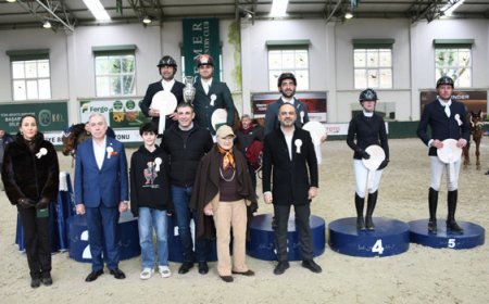 Lale Apa Kupası Engel Atlama Yarışmaları’nda kazananlar belli oldu