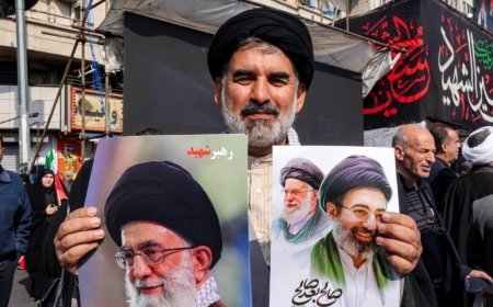 Tahran'da binler yeni dini lider Mücteba Hamaney için meydanlarda! İsrail'den tehdit: Yürüyen bir ölü
