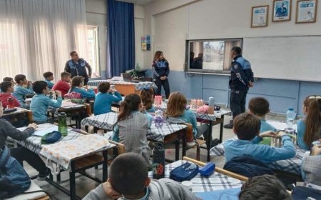 Tekirdağ Büyükşehir zabıtası öğrencilere mesleklerini tanıttı