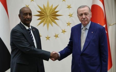 Cumhurbaşkanı Erdoğan, Abdulfettah el-Burhan ile görüştü