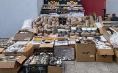 Adana'da sigara kaçakçılarına operasyon