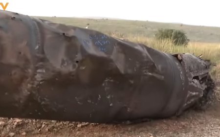 İran'dan Tel Aviv'e atılan füzenin enkazını NTV görüntüledi