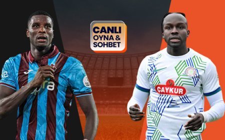Trabzonspor, Rizespor'u ağırlıyor! Maçın heyecanı Misli'de