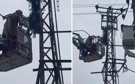 Bursa'da hırsızlık için çıktığı elektrik direği sonu oldu