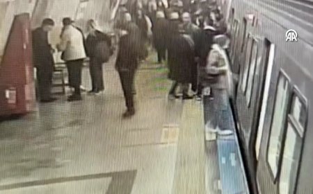 Taksim metrosunda polisten suçüstü