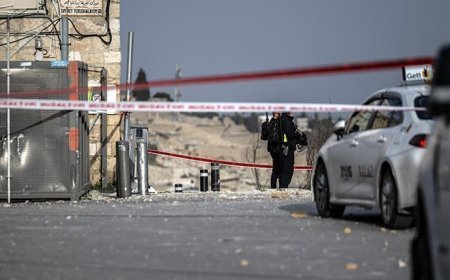 İran misillemesinde bir füze parçası, Mescid-i Aksa yakınlarına düştü