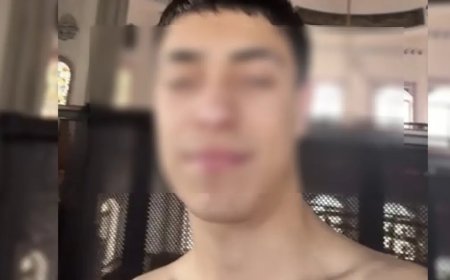 Camide çıplak video çekip şarkı söyledi. TikTok'ta paylaştı, adliyeye sevk edildi