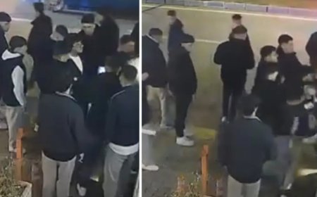 Sözlü tartışmada aniden yumruk attı, ortalık meydan muharebesine döndü
