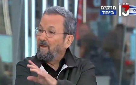 İsrail'de taşlar yerinden oynadı! Eski Başbakan Barak'tan canlı yayında şok itiraf! 'Hepsi yalan, gerçeği söyleyelim'