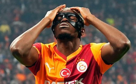Galatasaray'dan Osimhen açıklaması! Ameliyat oldu
