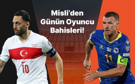Hakan Çalhanoğlu’nun skor katkısı sürüyor, Dzeko golleriyle Bosna’yı sırtlamaya devam ediyor! İşte Misli’den günün oyuncu bahisleri
