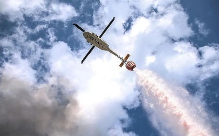 Orman yangınlarına hazırlık: Hava filosu 119 helikopter, 28 uçak ve 14 İHA'ya ulaştı