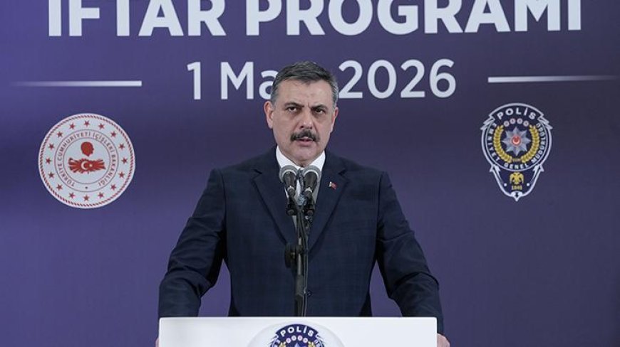 Bakan Çiftçi, Emniyet Genel Müdürlüğü iftar programında konuştu