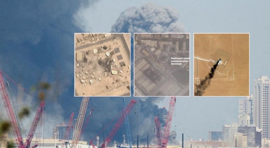 Uzaydan görülen yıkım! İran'ın vurduğu 11 ABD üssünün uydu görüntüleri ortaya çıktı