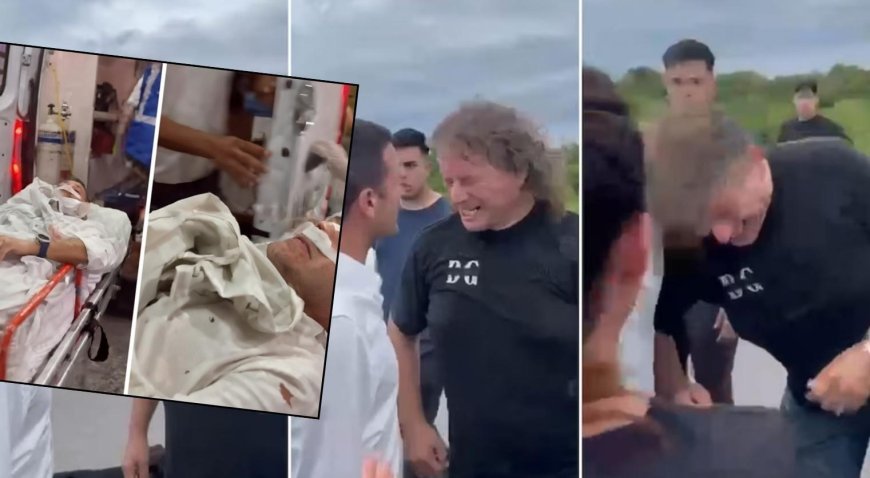 Milletvekiline şok saldırı! Kafa darbesiyle burnu kırıldı: İşte o görüntüler...