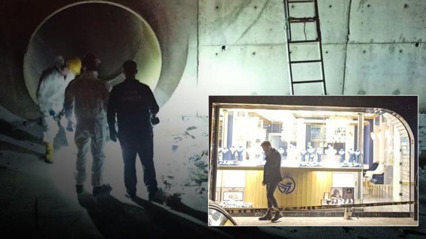 Ekipler kanalizasyonda bile hırsız aradı; çalınan bileziklerle ilgili gerçek şoke etti