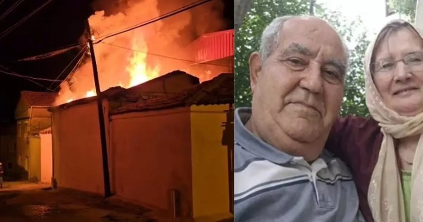 Dehşetin altından torun ile eşi çıktı