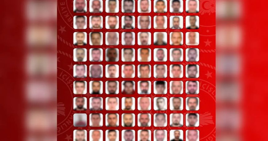 Kırmızı bültenle ve ulusal seviyede aranan 72 suçlu Türkiye'ye getirildi