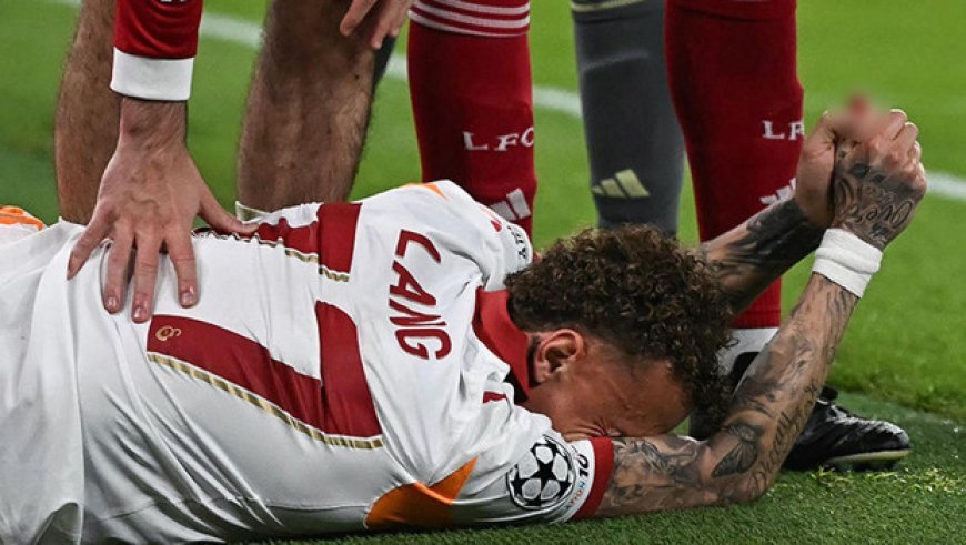 Galatasaray'da Noa Lang şoku! Liverpool maçında parmağı koptu