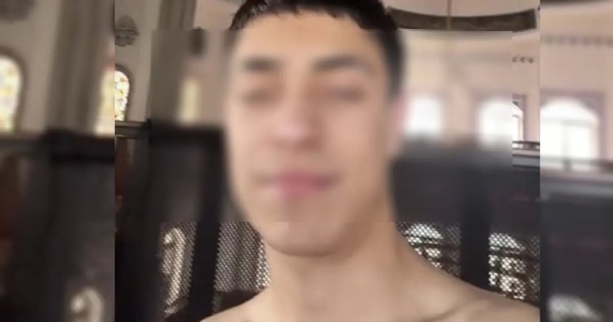Camide çıplak video çekip şarkı söyledi. TikTok'ta paylaştı, adliyeye sevk edildi