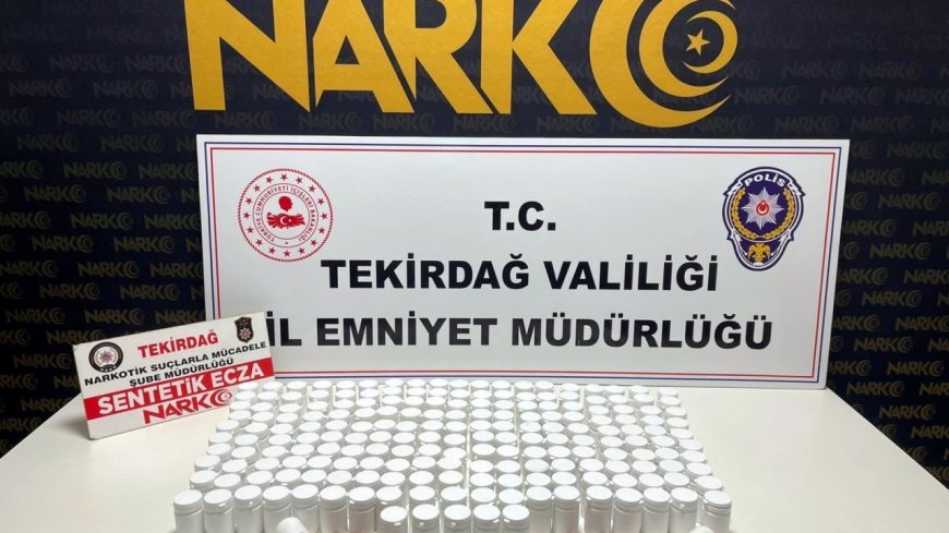 Tekirdağ’da ‘torbacı’ operasyonunda 5 tutuklama