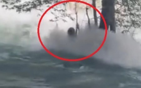 Mersin'de Berdan Çayı'na atlayan genç, suda kayboldu